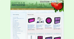 Desktop Screenshot of gothamhydroponics.com